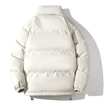 Winter Hot Sale Parkas Coats for Men Solid Color Thicken Cotton Jacket Comfortable Windproof Warm Men Clothing Casual All-match